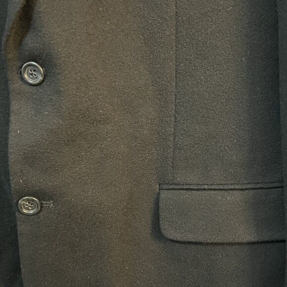 Pavone Men's Pure Cashmere Overcoat Soft Jacket/Blazer Coat 44L Made In Canada - Picture 3 of 10
